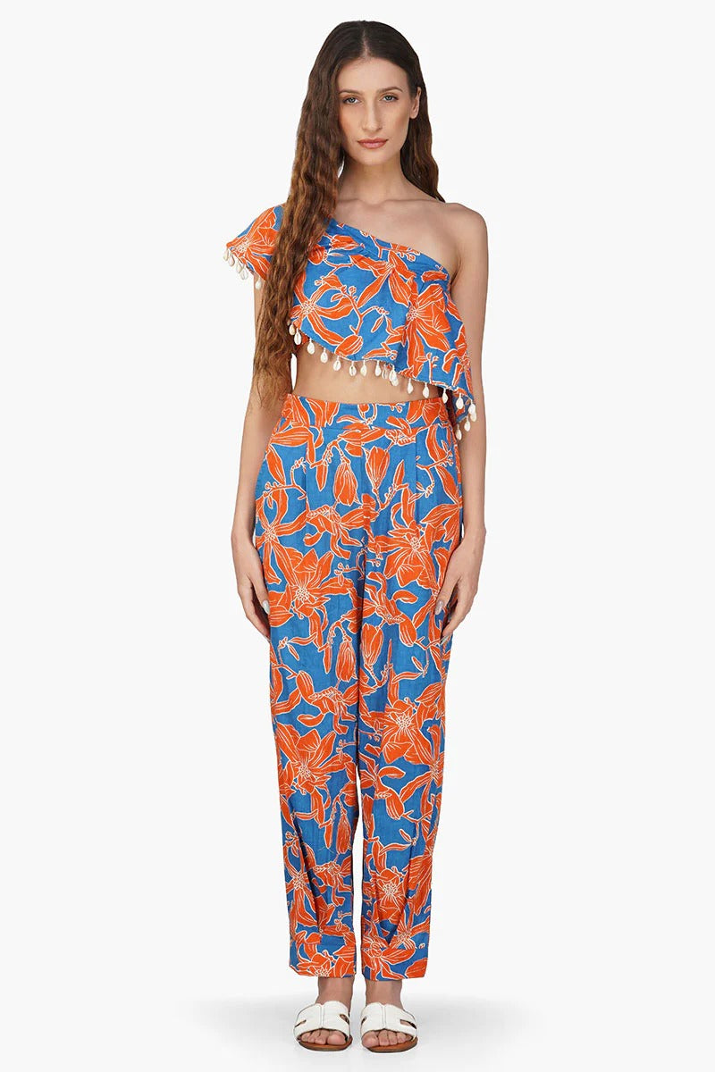 Set of 6 Apricot Beauty Printed  Top  (S,M,L)