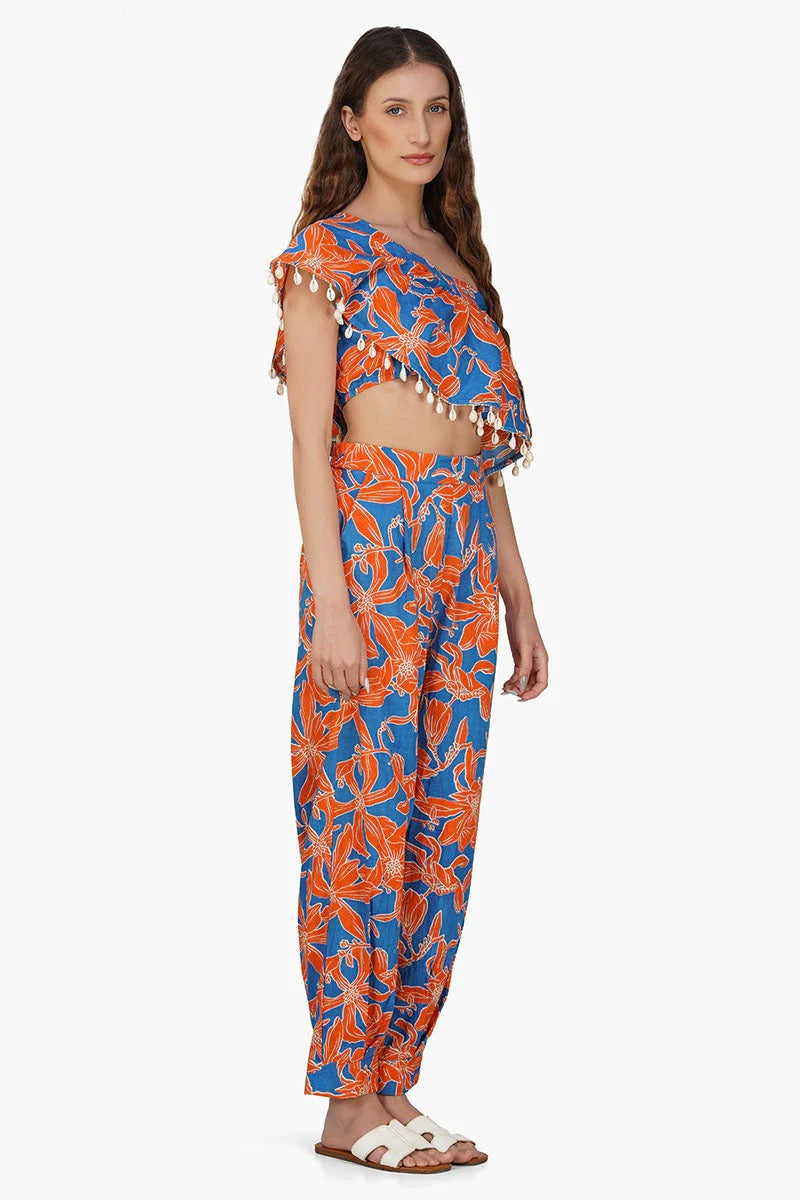 Set of 6 Apricot Beauty Printed Pant (S,M,L)