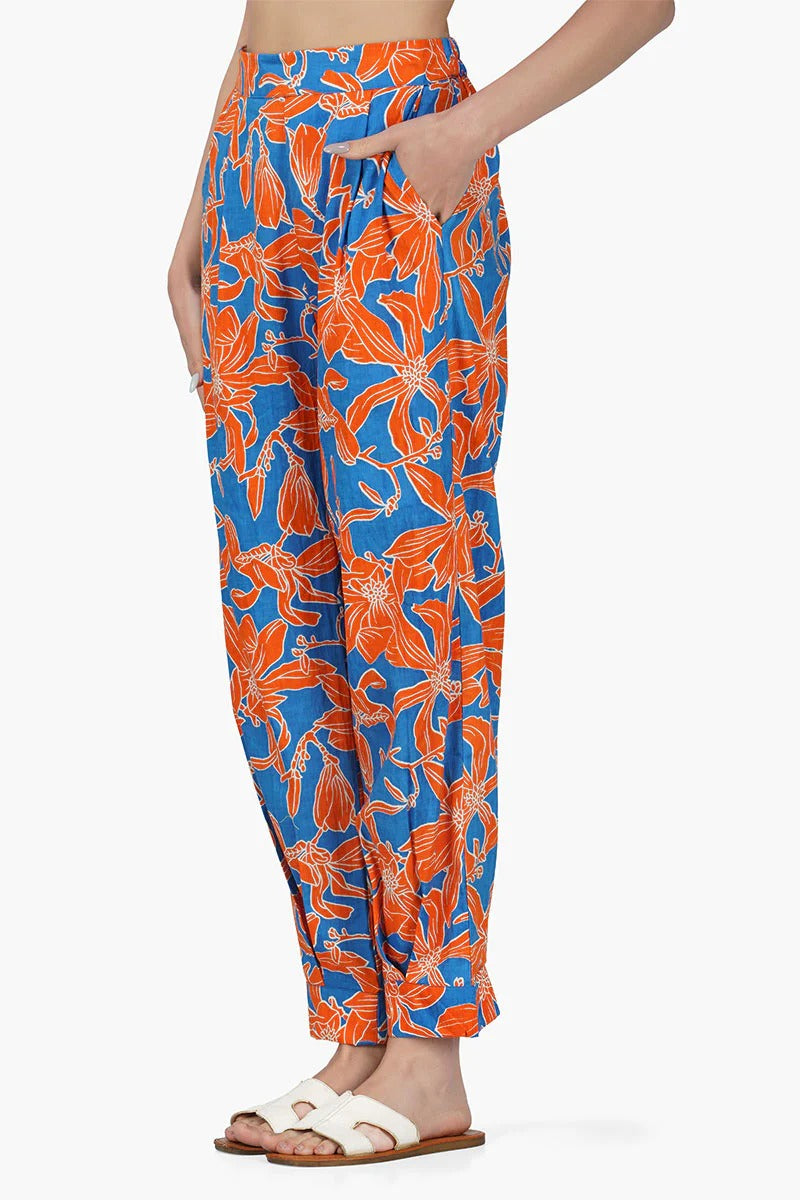 Set of 6 Apricot Beauty Printed Pant (S,M,L)