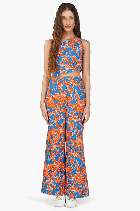 Set of 6 Apricot Beauty Printed Jumpsuit (S,M,L)