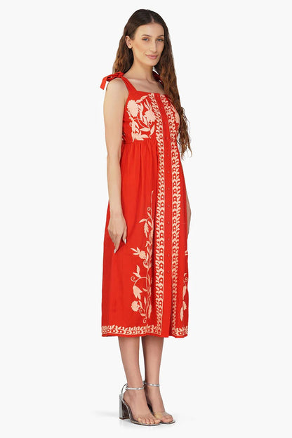 Set of 6 Clara Embroidered Dress  (S,M,L)