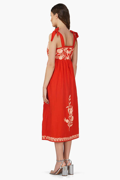 Set of 6 Clara Embroidered Dress  (S,M,L)