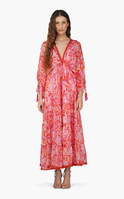 Set of 6 Sweet Angela Maxi Dress  (S,M,L)