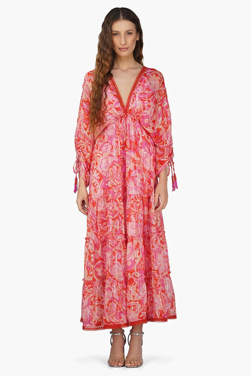 Set of 6 Sweet Angela Maxi Dress  (S,M,L)