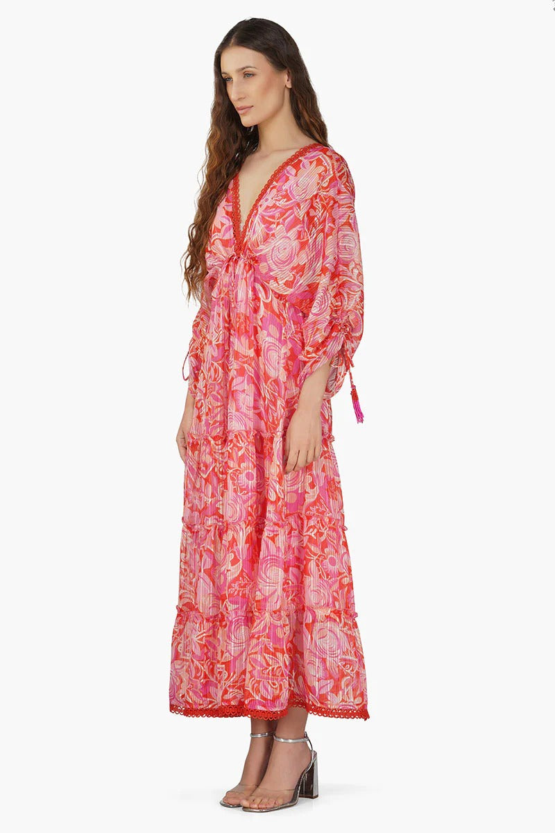 Set of 6 Sweet Angela Maxi Dress  (S,M,L)