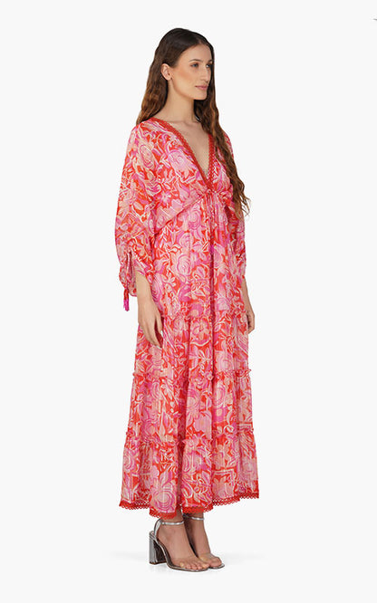 Set of 6 Sweet Angela Maxi Dress  (S,M,L)