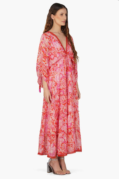 Set of 6 Sweet Angela Maxi Dress  (S,M,L)