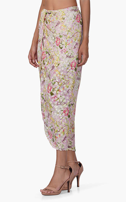 Blooming Dale Lurex Skirt