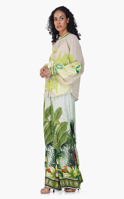 Floral Chique Embellished Top