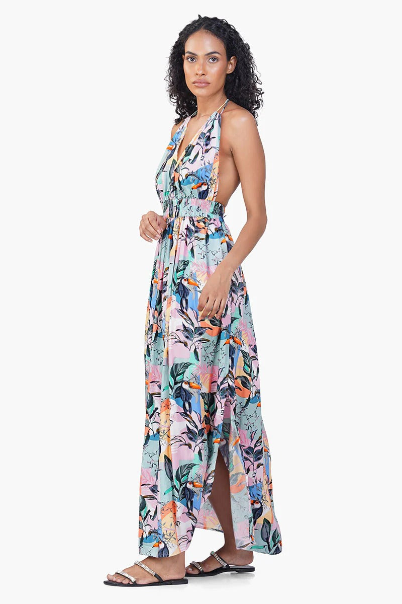 Set of 6 Multi Bubble Maxi Cover Up (S,M,L)