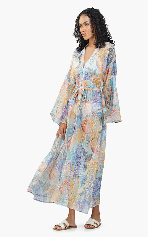 Set of 6 Maxico Beach Kimono Cover Up (S,M,L)