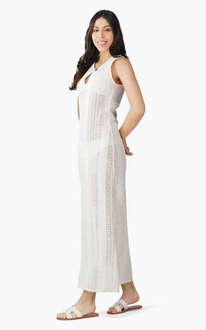 Set of 6 Strip Crochet Bodycone Cover Up Dress (S,M,L)