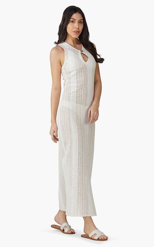 Set of 6 Strip Crochet Bodycone Cover Up Dress (S,M,L)