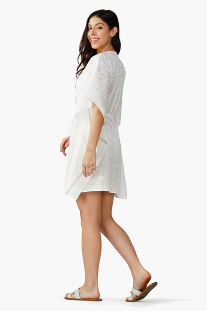 Set of 6 Doris Schiffli Short Cover Up Dress (S,M,L)– Discarded 2025
