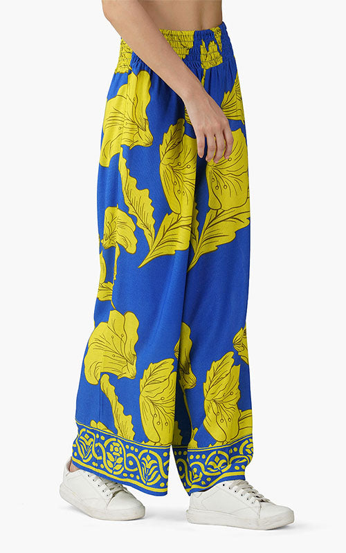 Set of 6 Yellow Daze Printed Pant (S,M,L)