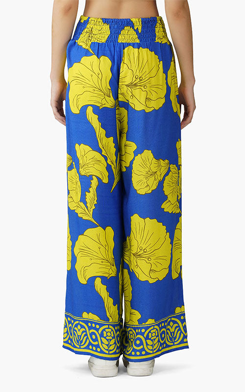 Set of 6 Yellow Daze Printed Pant (S,M,L)