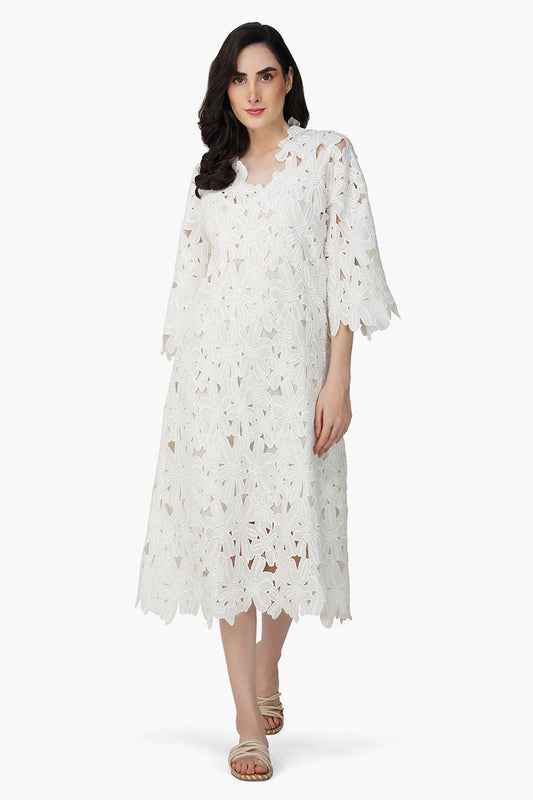 Set of 6 Peral Lace Flower Cover Up Dress (S,M,L)