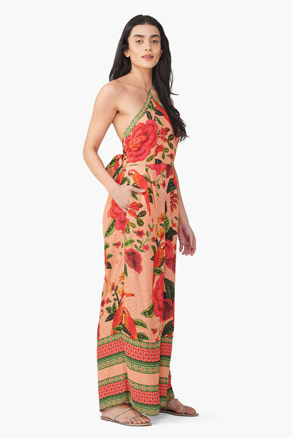 Set of 6 Tropical Bloom Jumpsuit (S,M,L)