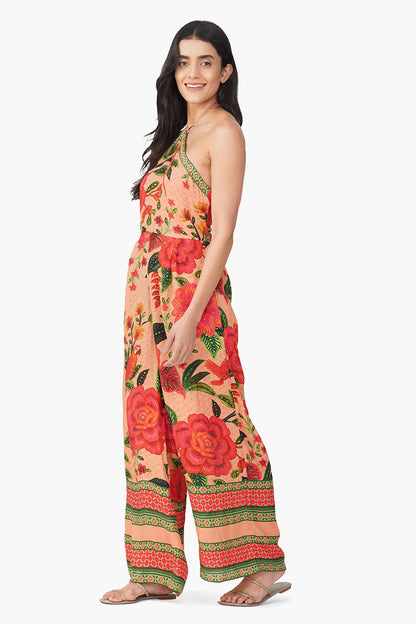 Set of 6 Tropical Bloom Jumpsuit (S,M,L)