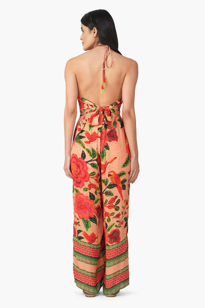 Set of 6 Tropical Bloom Jumpsuit (S,M,L)