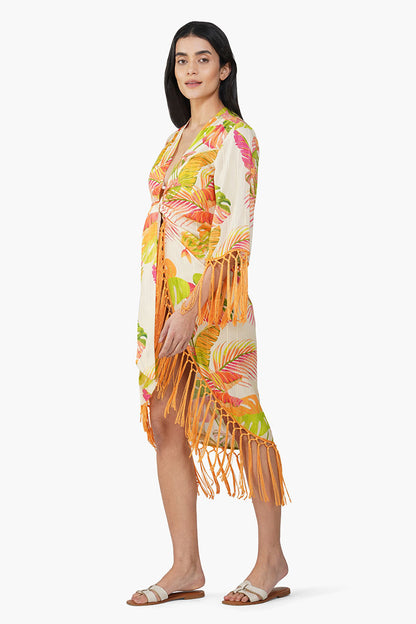 Set of 6 Dua Tropics Printed Cover Up (S,M,L)