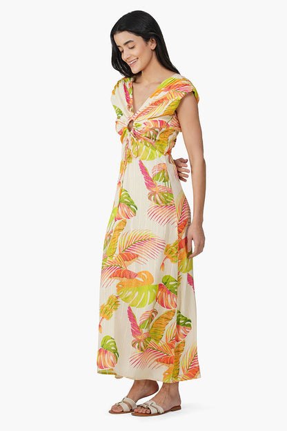 Set of 6 Dua Tropics Printed Maxi Dress (S,M,L)