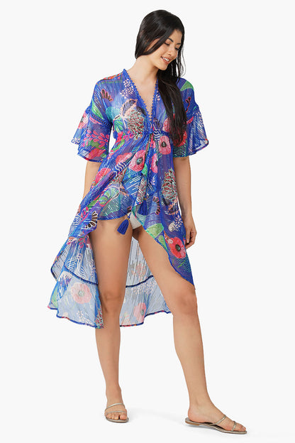 Set of 6 Azora Sea Printed Cover Up  (S,M,L)