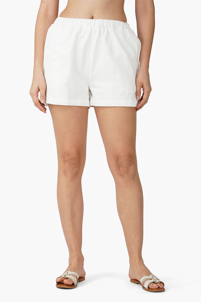 Set of 6 White Bianca Shorts (S,M,L)