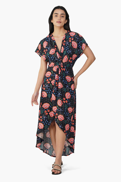Set of 6 Night Murphy Wrap Dress (S,M,L)