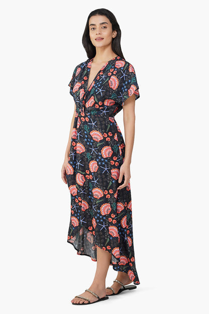 Set of 6 Night Murphy Wrap Dress (S,M,L)