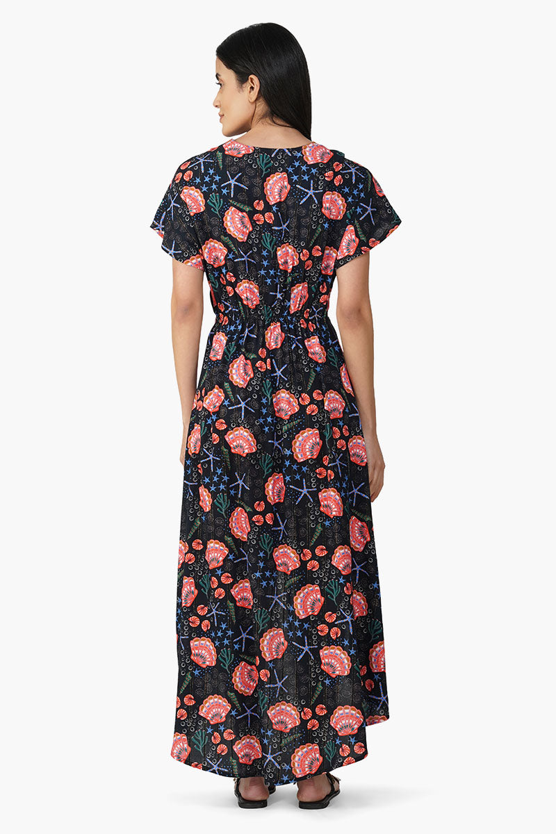 Set of 6 Night Murphy Wrap Dress (S,M,L)