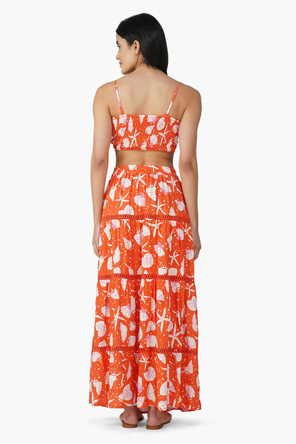 Set of 6 Coralina Printed Crop Top (S,M,L)