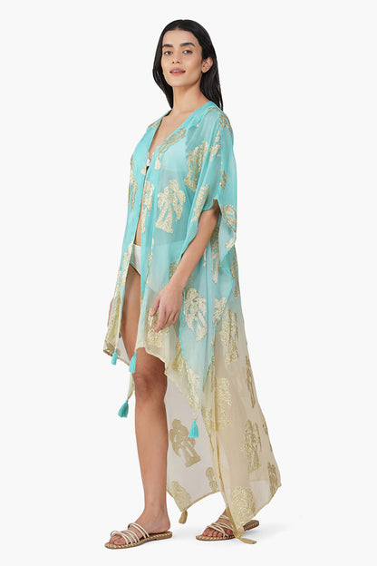 Set of 6 Aquatan Ombray Lurex Short Cover Up (S,M,L)