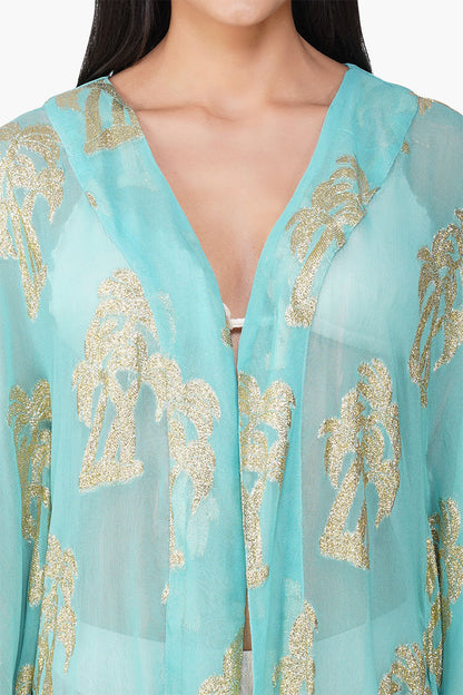 Set of 6 Aquatan Ombray Lurex Short Cover Up (S,M,L)