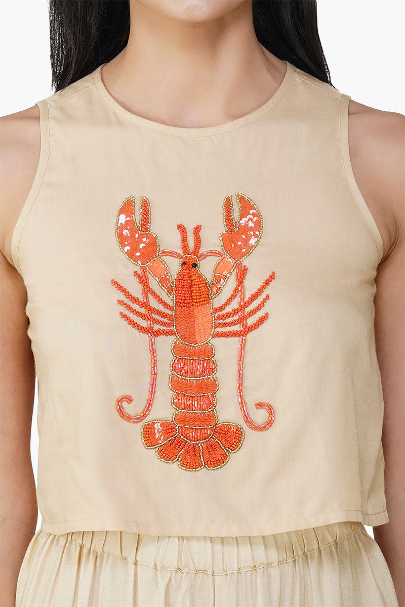 Set of 6 Candy Lobstres Top (S,M,L)