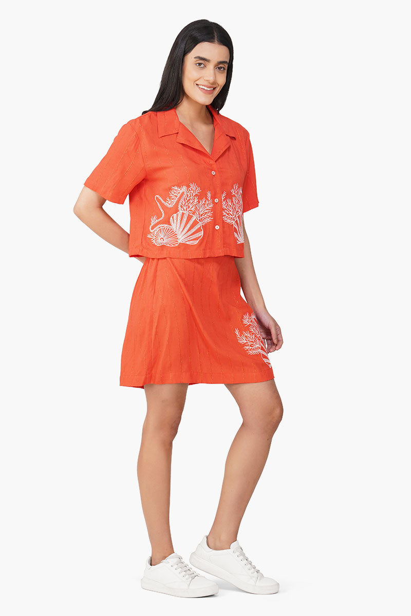 Set of 6 Cassie Embroiderd Shirt (S,M,L)