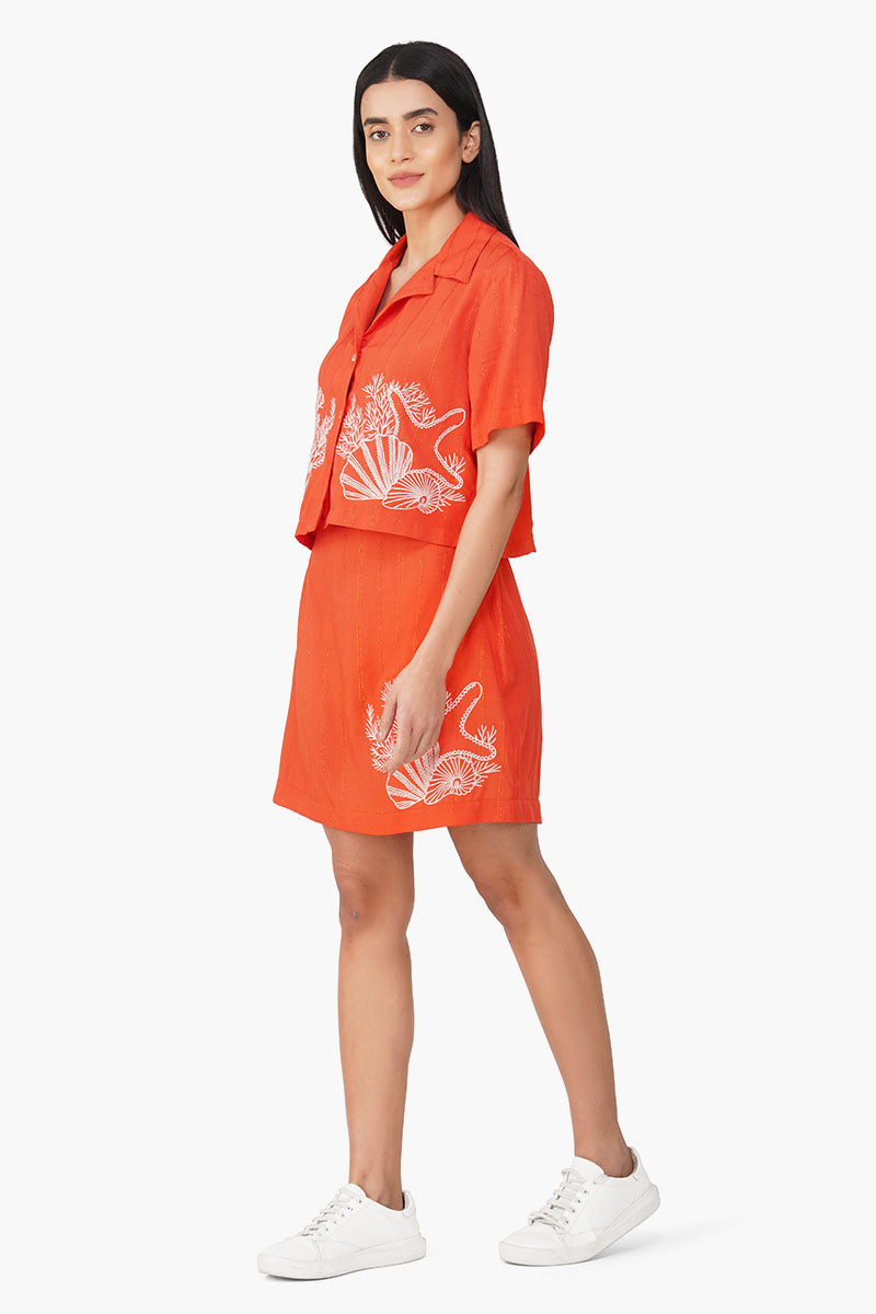 Set of 6 Cassie Embroiderd Shirt (S,M,L)