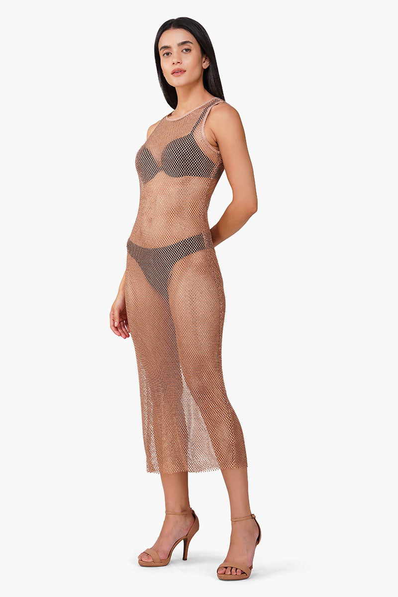 Set of 6 Sheer Sequin Mesh Dress (S, M & L)