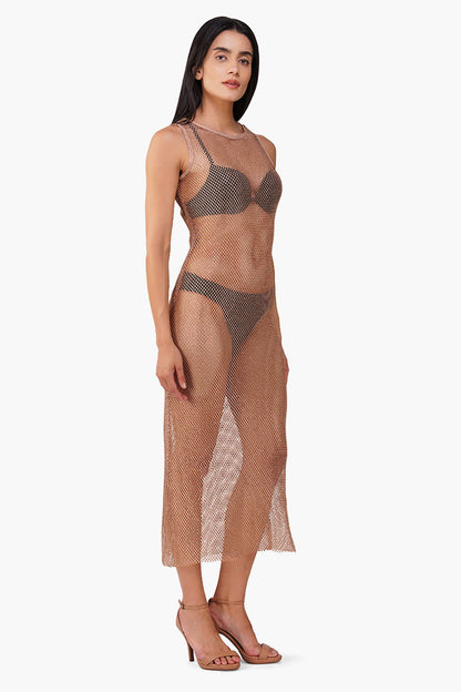 Set of 6 Sheer Sequin Mesh Dress (S, M & L)