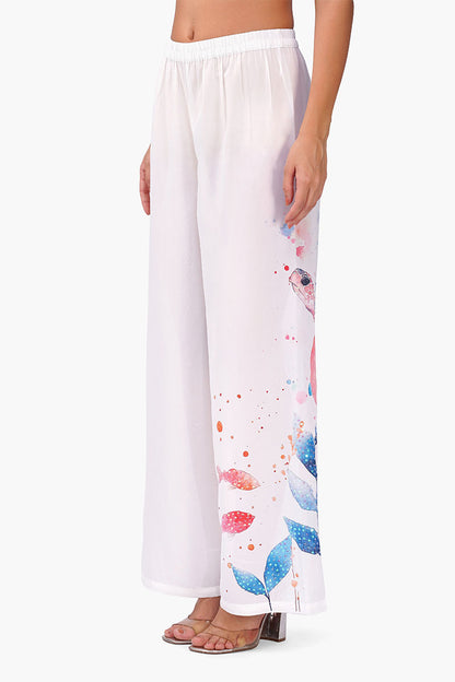 Set of 6 Turtle Tango Printed Embellised Pants (S, M & L)