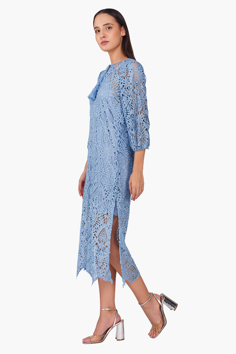 Set of 6 Perivale Lace Net Dress (S, M & L)