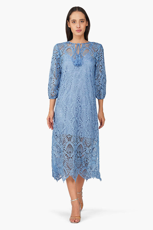 Set of 6 Perivale Lace Net Dress (S, M & L)