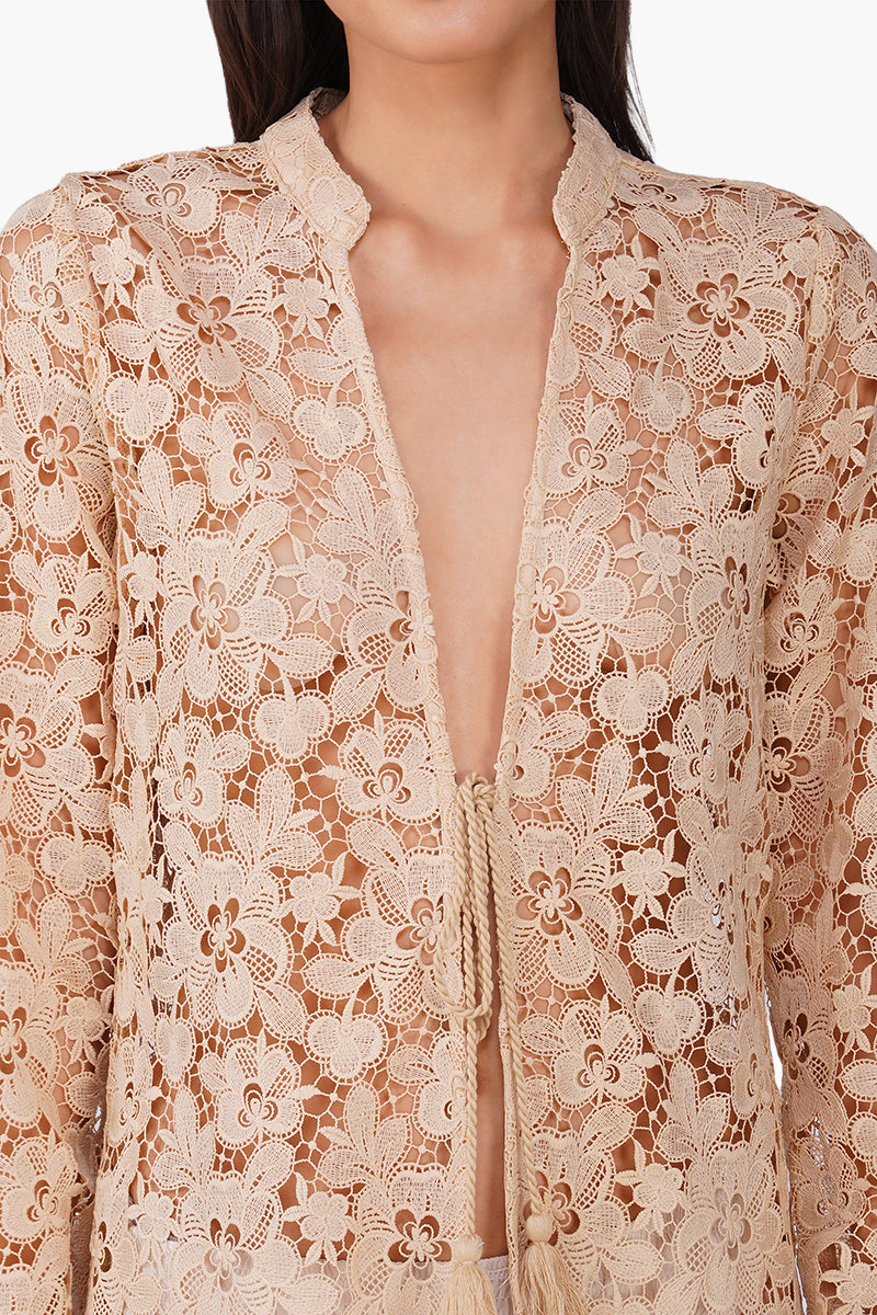 Set of 6 Mocha Muse Floral Cover Up (S, M & L)