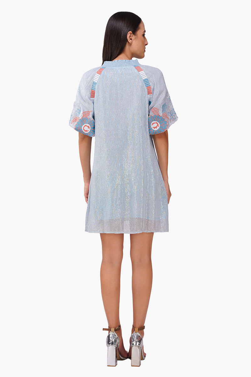Set of 6 Iced Bloom Floral Emboidered Dress (S, M & L)