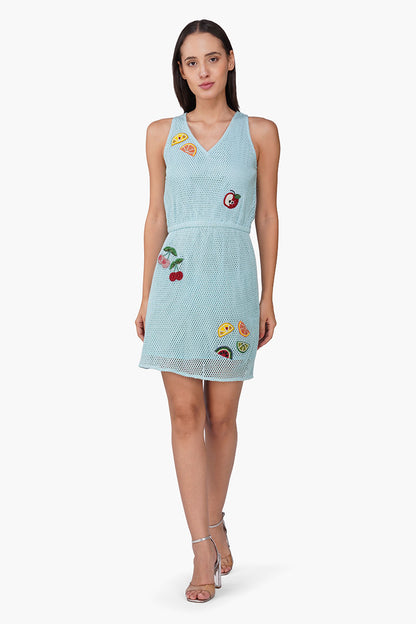 Set of 6 Iced Fruit Embroidered Crochet Dress (S, M & L)