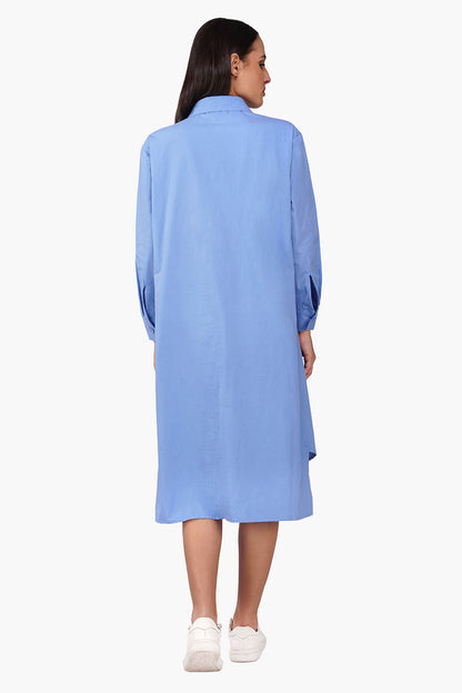 Set of 6 Peri Blink Embellished Shirt Dress (S, M & L)
