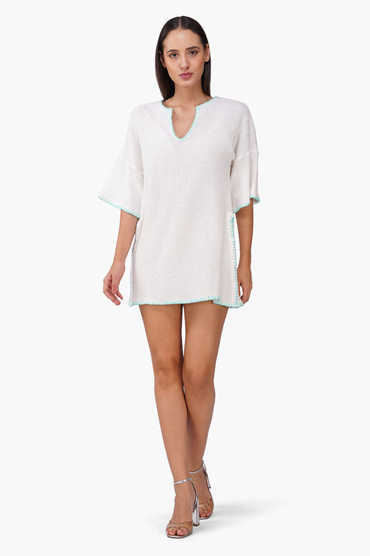 Set of 6 White Cloud Wrap Short Dress (S, M & L)