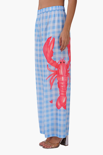 Set of 6 Lobster Lounge Printed Pants (S, M & L)