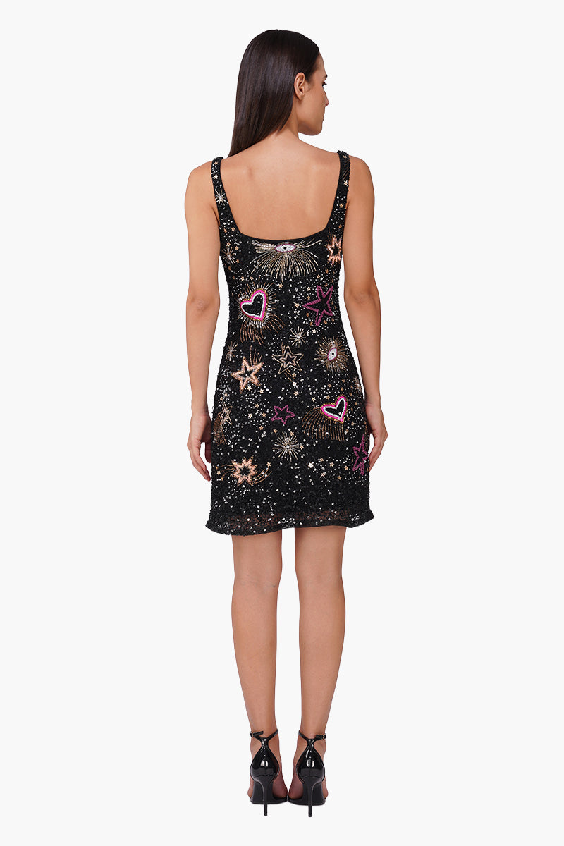 Set of 6 Starlight Glamour Embellished Bodycone Dress (S, M & L)