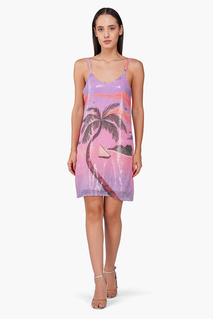Set of 6 Midnight Glimmer Sequence Slip On Short Dress (S, M & L)